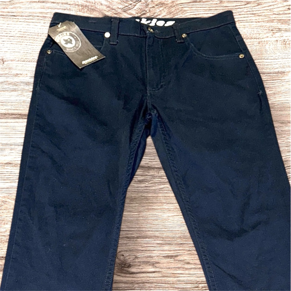 DICKIES Men's Navy Blue SLIM Leg Flex Jeans Sz 30x32 - NWT Skate Modern Workwear